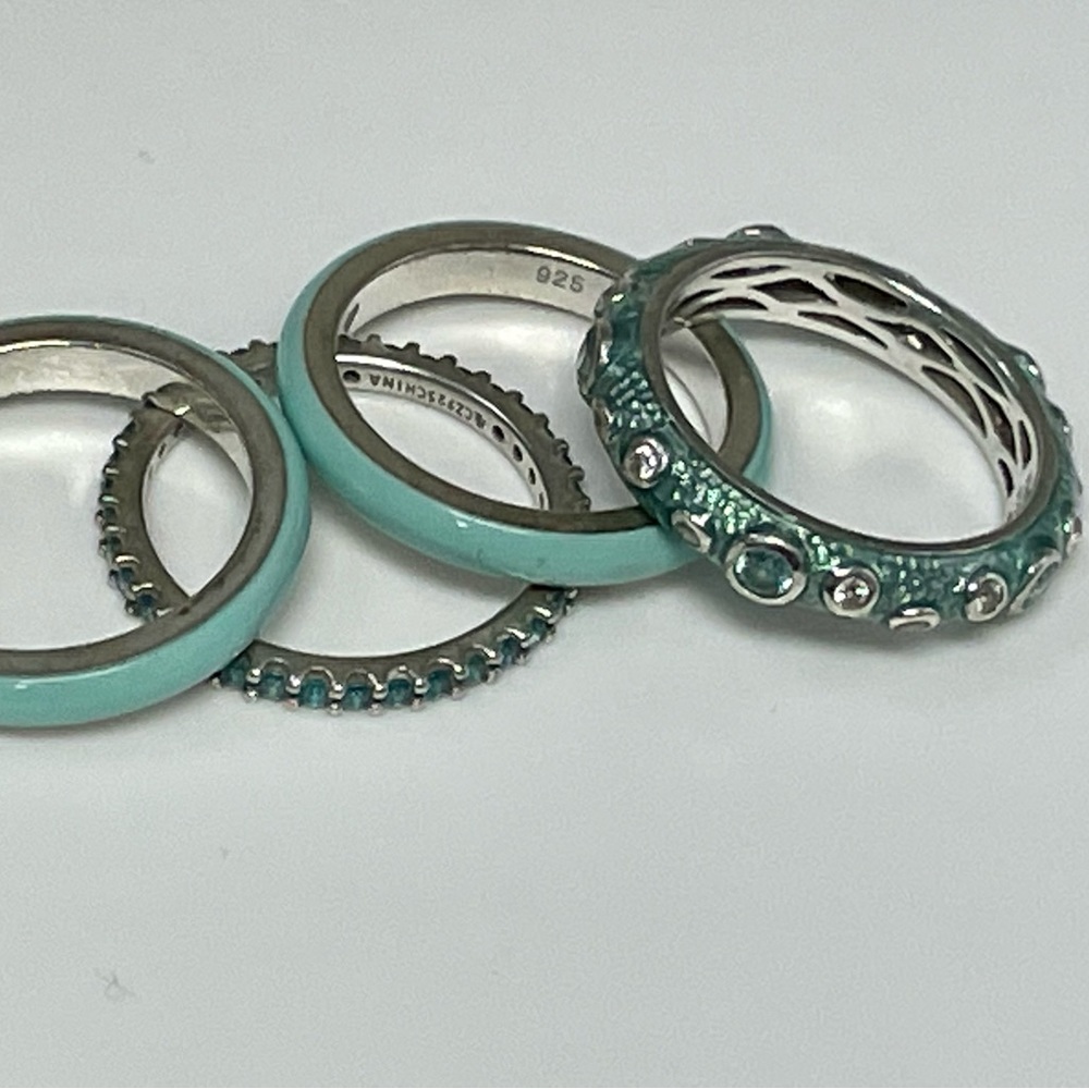 Turquoise Ring Set - Picture 3 of 4